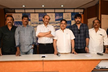 Movie Artists Association Members Holds Press Meet On Drug Mafia
